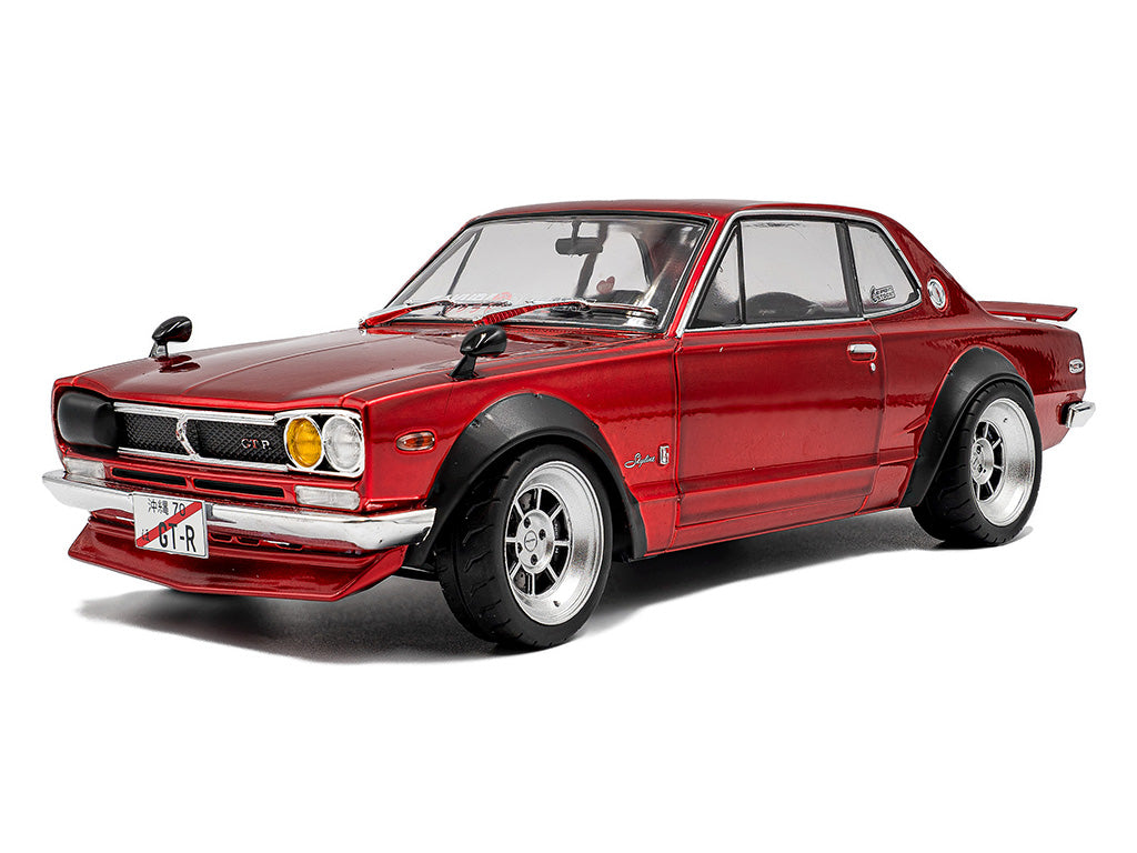 Nissan Skyline C10 Hakosuka Solido Works metallic 1970 visiniu - 1/18 Solido