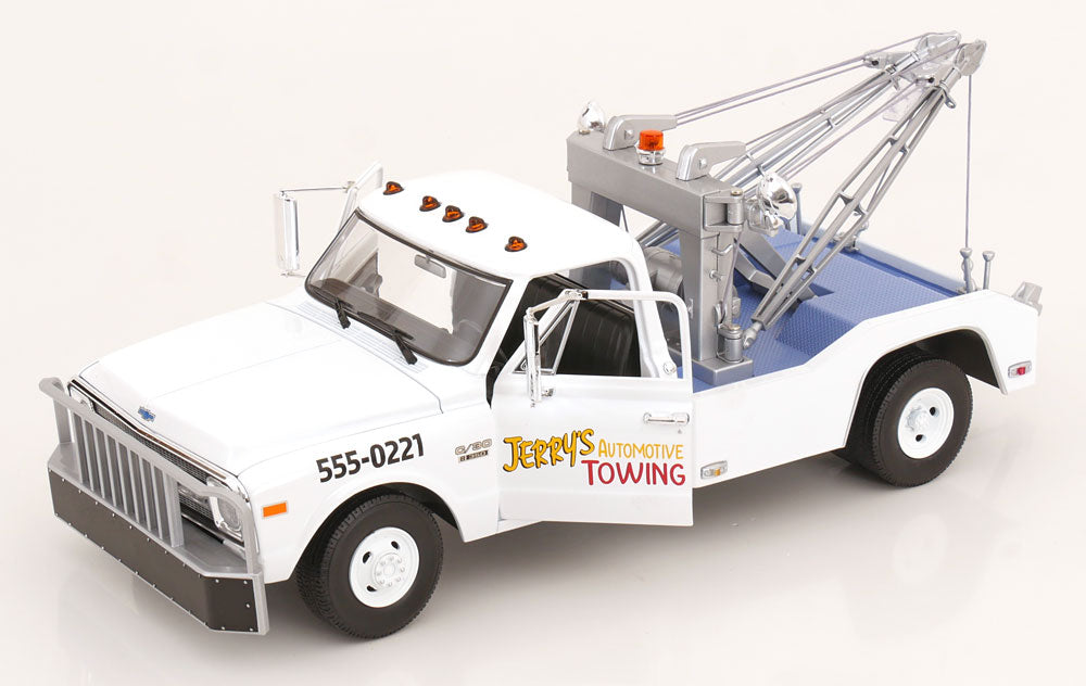 Chevrolet C-30 Dually Wrecker 1969 Jerry's Automotive Towing - 1/18 Greenlight
