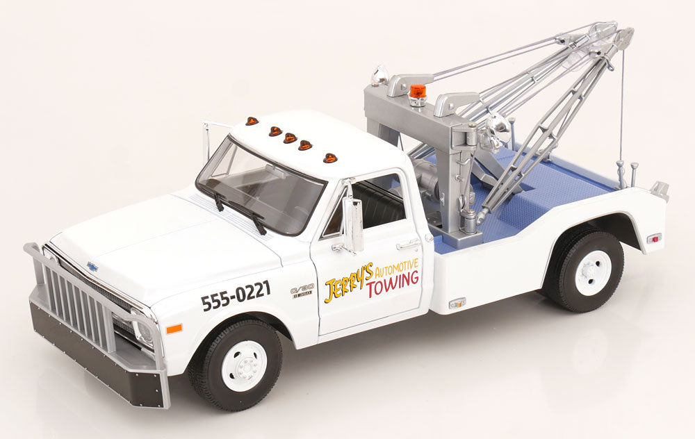 Chevrolet C-30 Dually Wrecker 1969 Jerry's Automotive Towing - 1/18 Greenlight