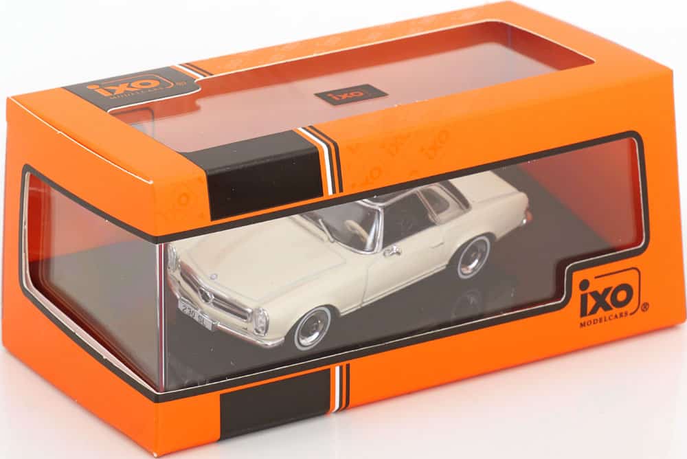 Mercedes-Benz 230 SL W113 hardtop 1964 cu vitrina plexiglass - 1/43 Ixo Modelcars