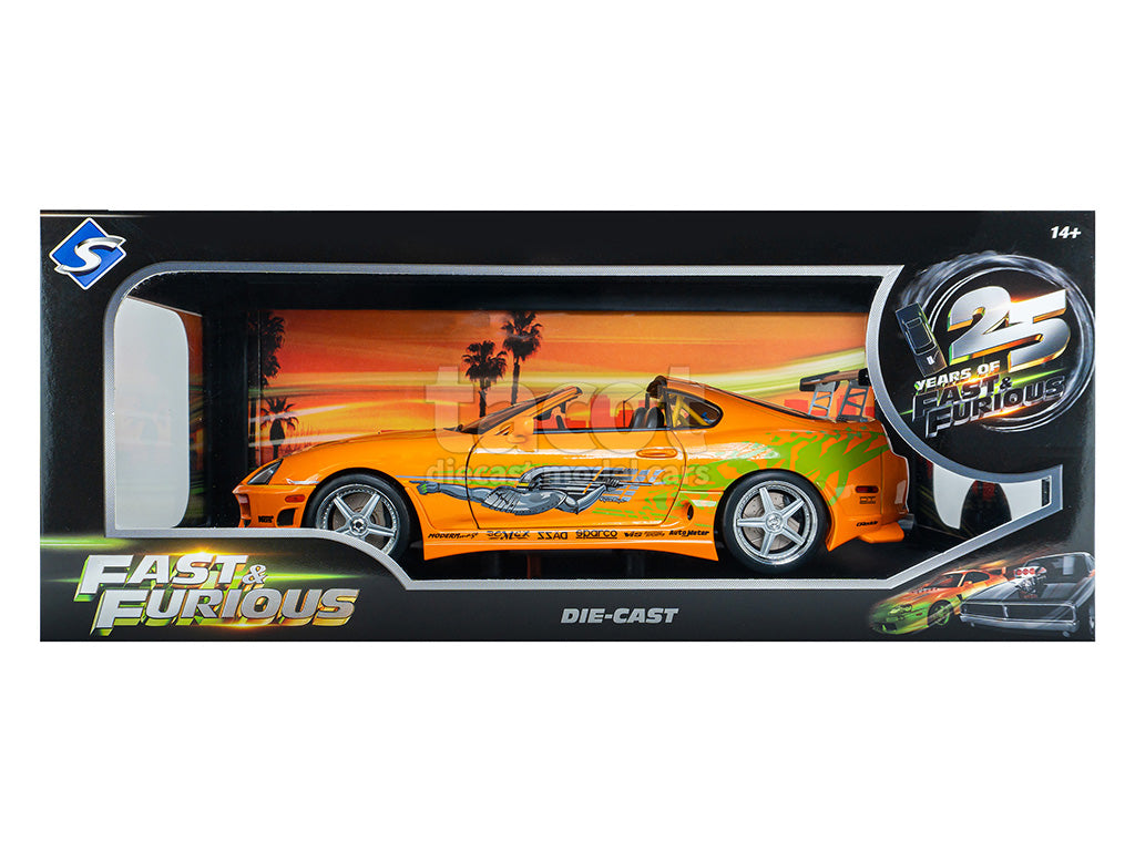 Toyota Supra MK4 (A80) Brian's Fast and Furious - 1/18 Jada