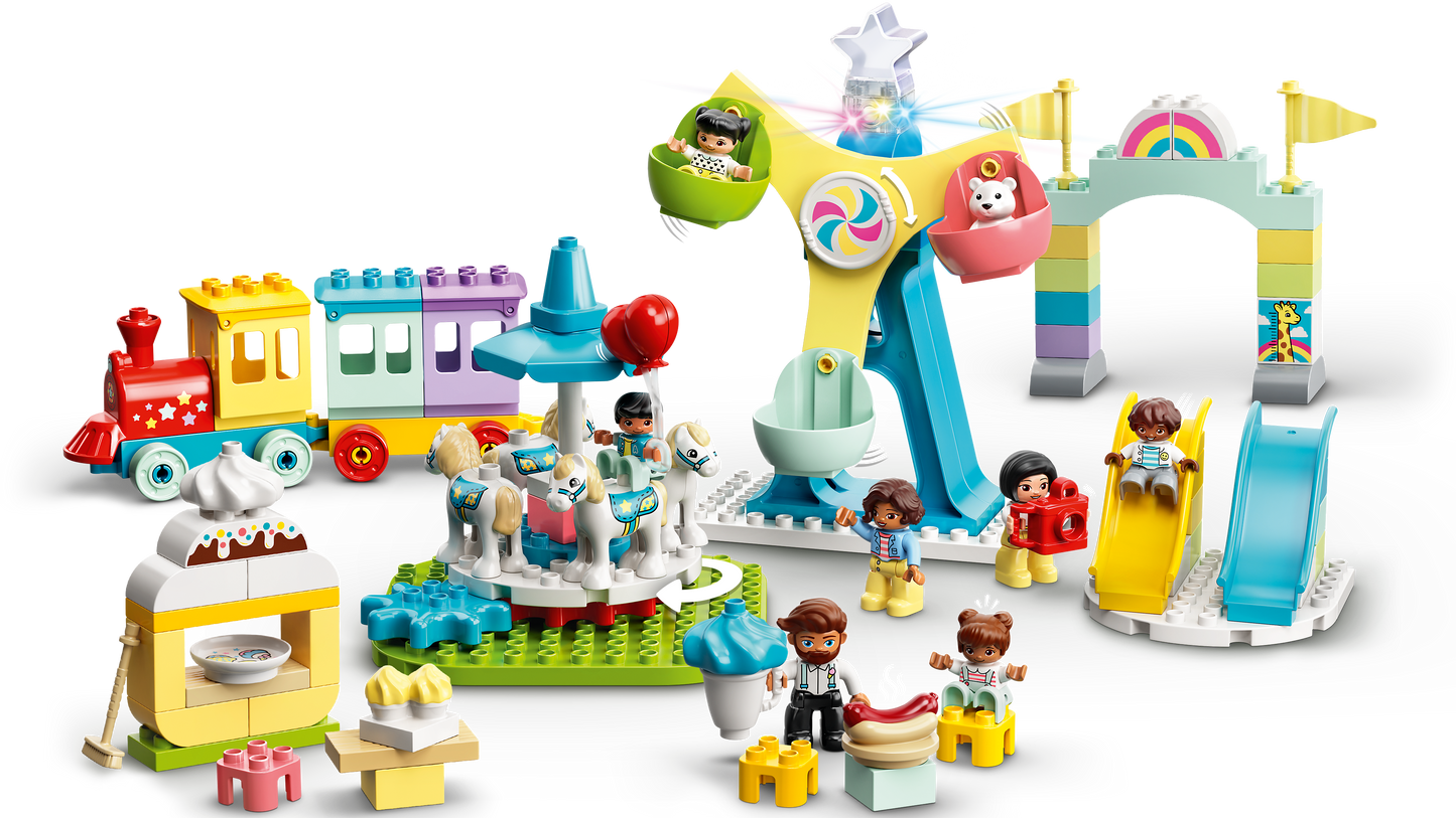 LEGO DUPLO 10956 - Parc de distractii (95 piese)