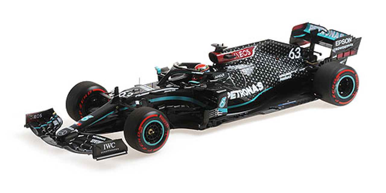Formula 1 George Russell Mercedes-AMG F1 W11 #63 Sakhir GP 2020 1/222pcs - 1/18 Minichamps
