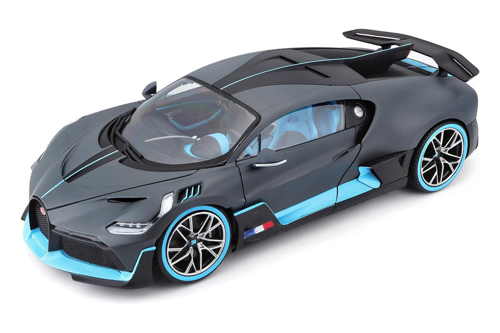 Bugatti Divo gri/bleu - 1/18 Bburago
