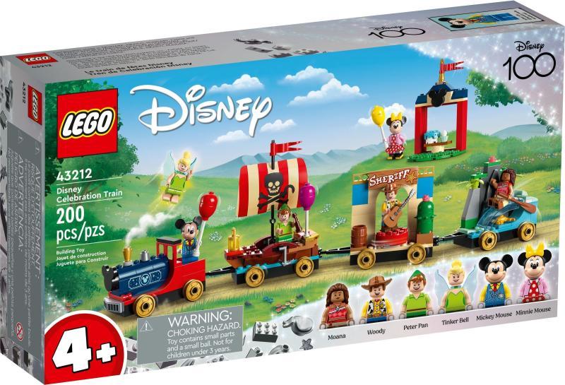 LEGO Disney 43212 - Tren aniversar Disney (200 piese)
