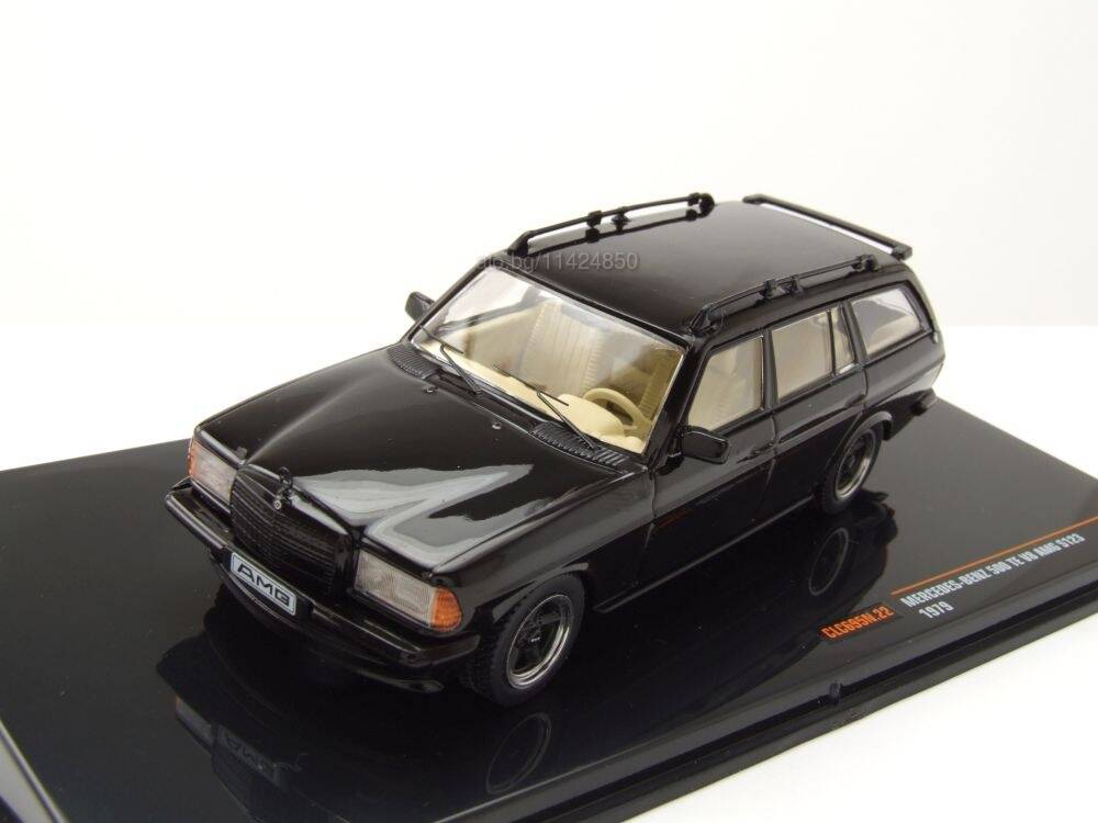 Mercedes-Benz 500 TE V8 AMG S123 1979 cu vitrina plexiglass - 1/43 Ixo Modelcars