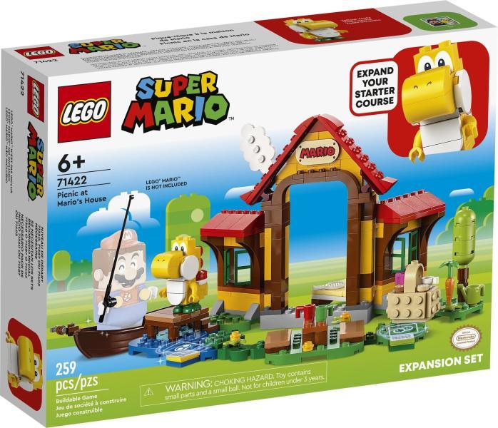 LEGO Super Mario 71422 - Set de extindere - Picnic la casa lui Mario (259 piese)
