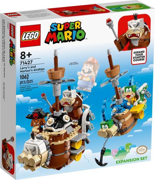 LEGO Super Mario 71427 - Set de extindere - Zepelinele lui Larry si Morton (1062 piese)