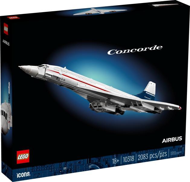 LEGO Icons Creator Expert 10318 - Concorde (2083 piese)