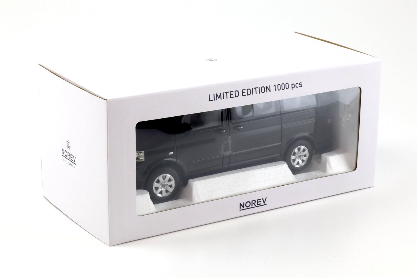 Volkswagen Multivan T5 2003 negru 1/1000pcs - 1/18 Norev