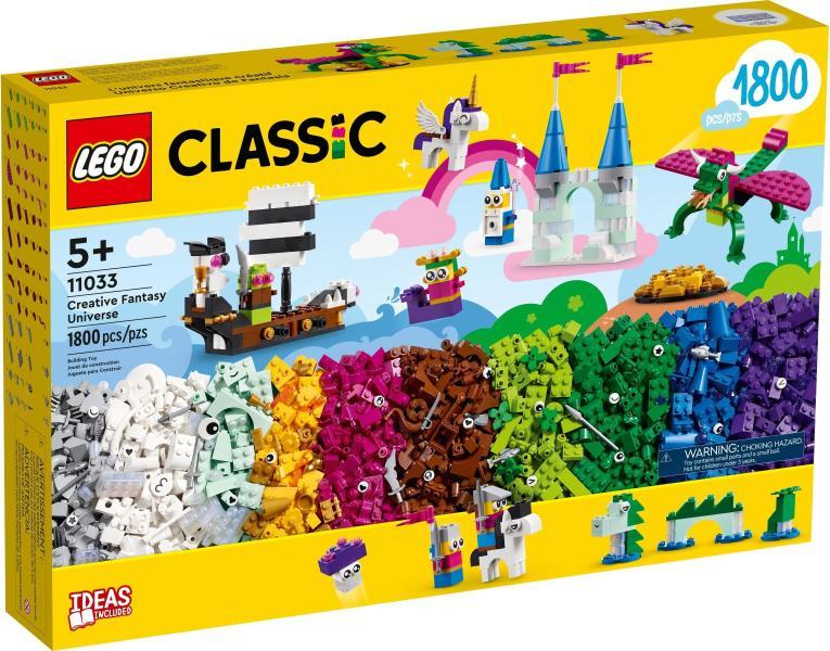 LEGO Classic  11033 - Universul fanteziei creative  (1800 piese)
