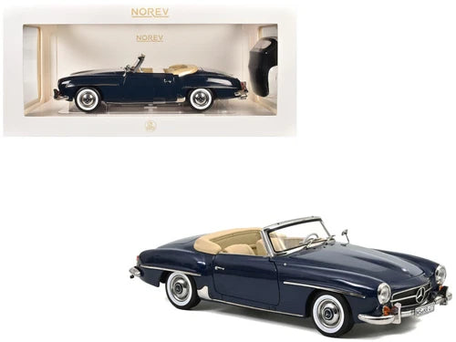Mercedes-Benz 190 SL 1957 Middle blue - 1/18 Norev