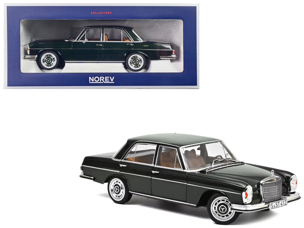 Mercedes-Benz 280 SE 1968 green metallic - 1/18 Norev