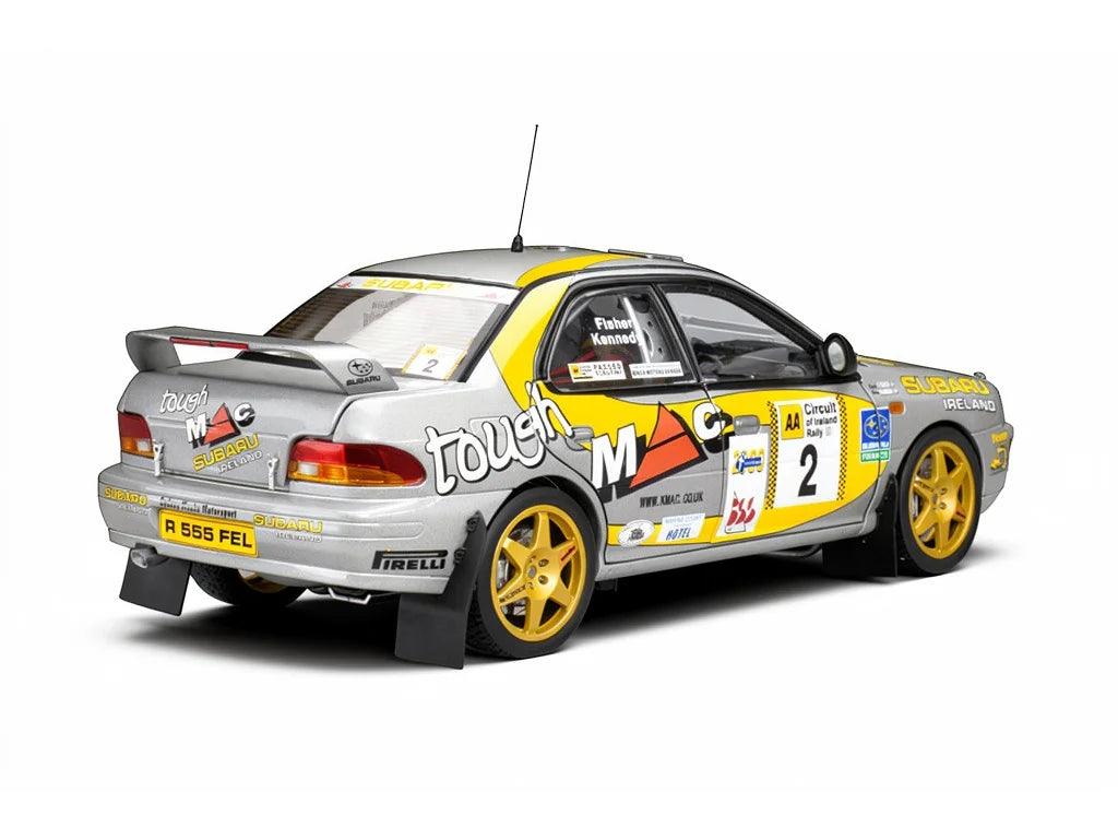 Subaru Impreza 555 #2 B.Fisher / R.Kennedy Winner AA Circuit of Ireland 1999 1/999pcs - 1/18 Sun Star