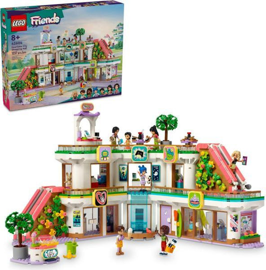 LEGO Friends 42604 - Mallul din orasul heartlake (1237 piese)