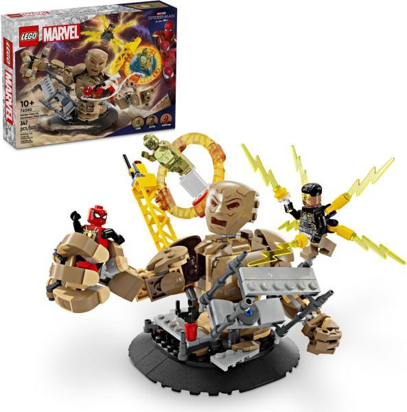 LEGO Marvel 76280 - Omul Paianjen vs Sandman: Batalia finala (347 piese)