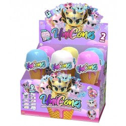 Inghetata cu figurina Unicorn surpriza, slime si accesorii Unicones
