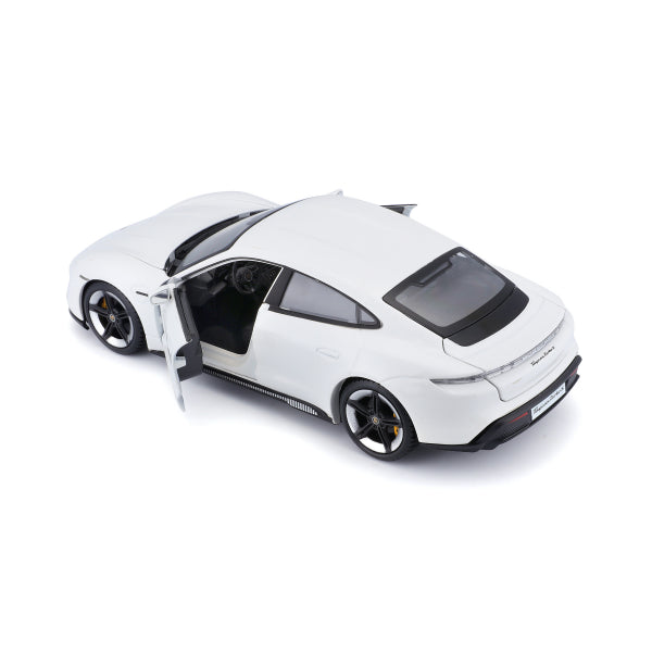 Porsche Taycan Turbo S alb - 1/24 Bburago