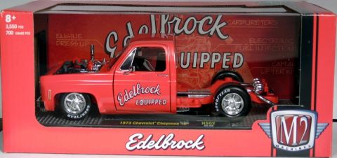 Chevrolet Cheyenne 10 1973 Edelbrock - 1/24 M2 Machines
