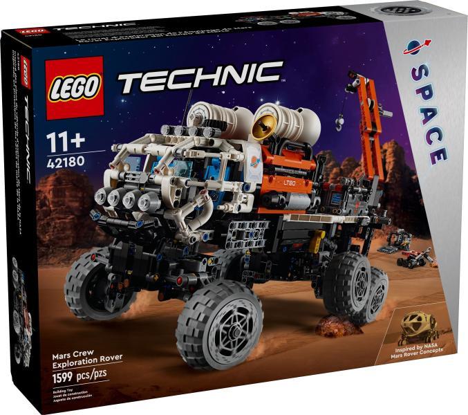 LEGO Technic 42180 - Rover de explorare martiana cu echipaj uman (1599 piese)