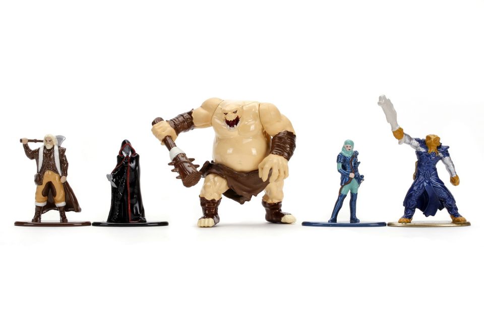 Set 5 figurine metal 4 cm Dungeons & Dragons - Jada