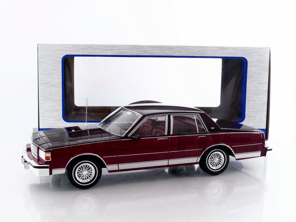 Chevrolet Caprice 1987 dark red metallic - 1/18 Model Car Group