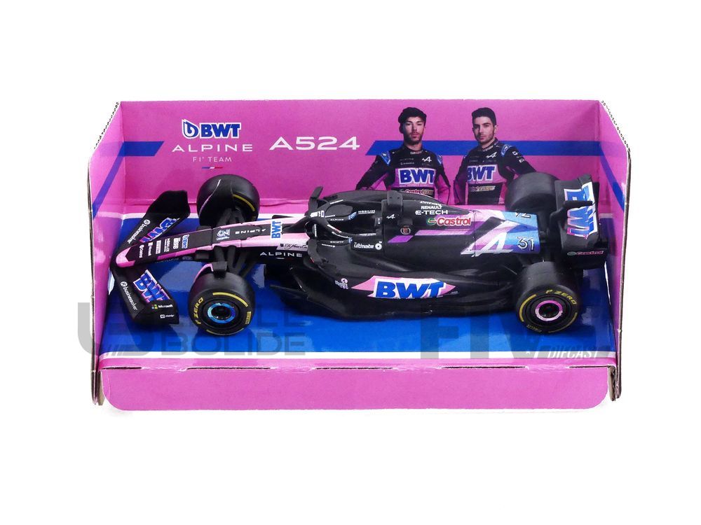 Formula 1 Alpine A524 #31 Esteban Ocon 2024 - 1/43 Bburago