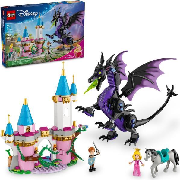 LEGO Disney Princess 43240 - Maleficent sub forma de dragon (583 piese)