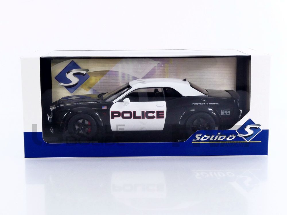 Dodge Challenger Demon Highway Police 2023 - 1/18 Solido