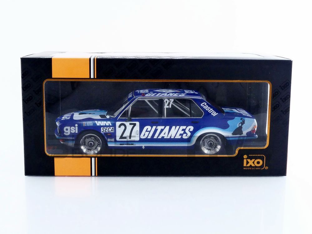BMW 528i E28 #27 24H Spa 1982 - 1/18 Ixo Models