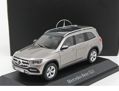Mercedes GLS mojave silver cu vitrina plexiglass - 1/43 Z Models