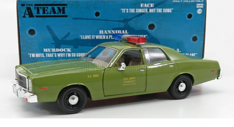 Plymouth Fury 1977 A-Team - 1/24 Greenlight