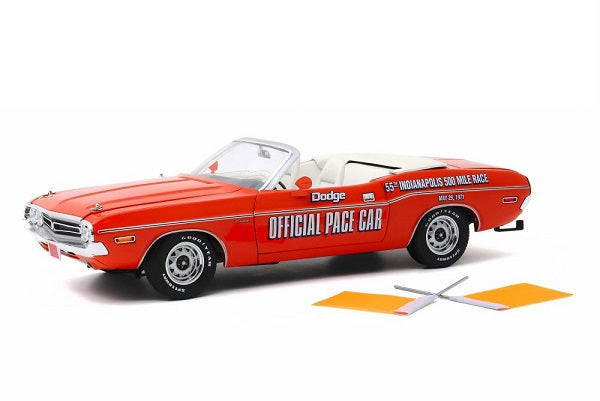 Dodge Challenger 1971 Official Pace Car - 1/18 Greenlight