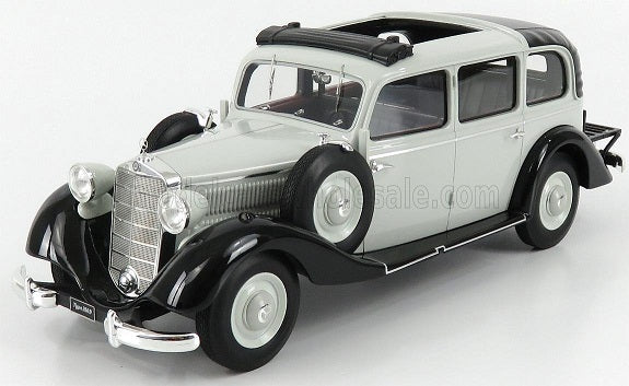 Mercedes-Benz 260D Pullman Landaulet 1936 gri/negru - 1/18 Triple9