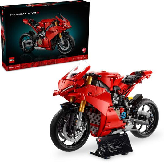 LEGO Technic 42202 - Motocicleta Ducati Panigale V4 S (1603 piese)