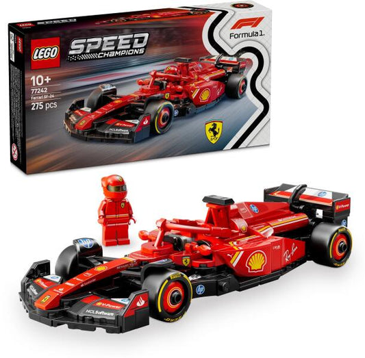 LEGO Speed Champions 77242 - Masina de curse F1 Ferrari SF-24 (275 piese)