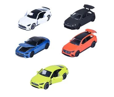 Set 5 masinute Mercedes-AMG - 1/64 Majorette