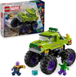 LEGO Marvel 76312 - Hulk in vehicul de teren contra lui Thanos (229 piese)