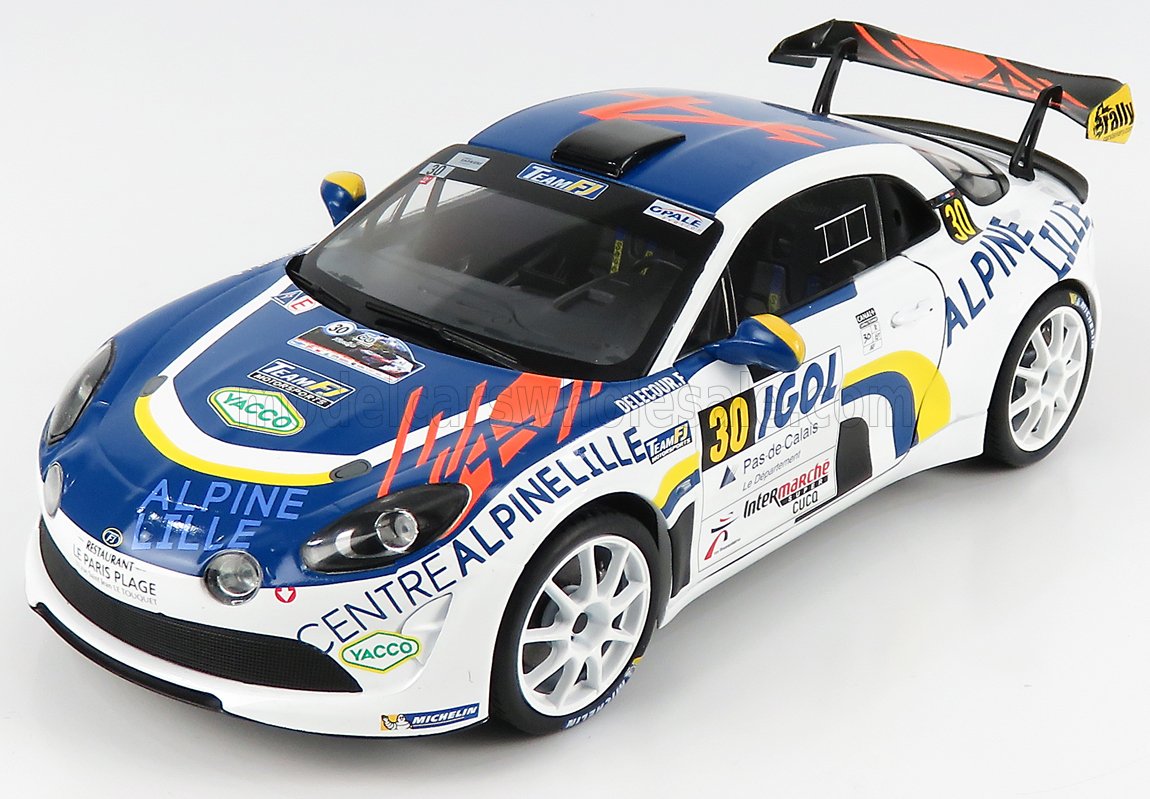 Alpine A110 Rallye Du Touquet 2020 - 1/18 Solido