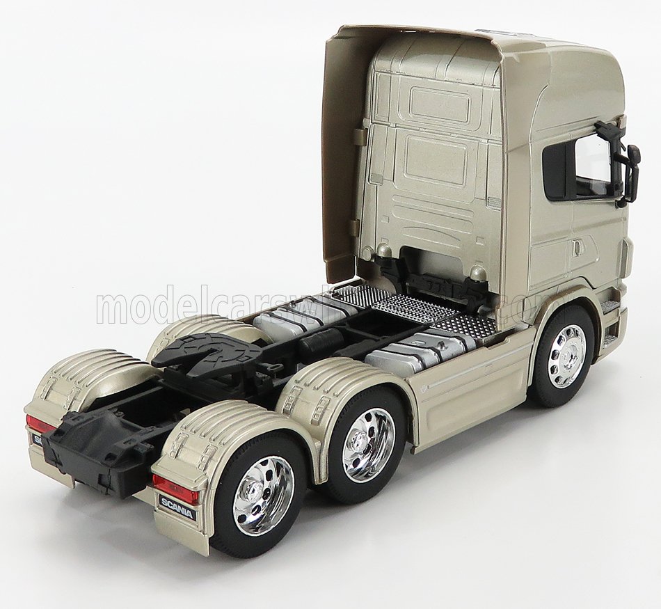 Camion Cap Tractor Scania V8 R730 crem - 1/32 Welly