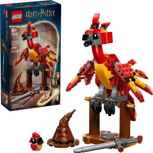 LEGO Harry Potter 76448 - Fawkes: Phoenixul lui Dumbledore (299 piese)