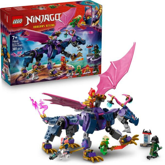 LEGO NINJAGO 71842 - Marea dragonita Rontu (381 piese)