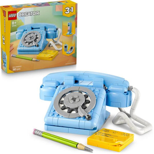 LEGO Creator 3in1 31174- Telefon retro (383 piese)