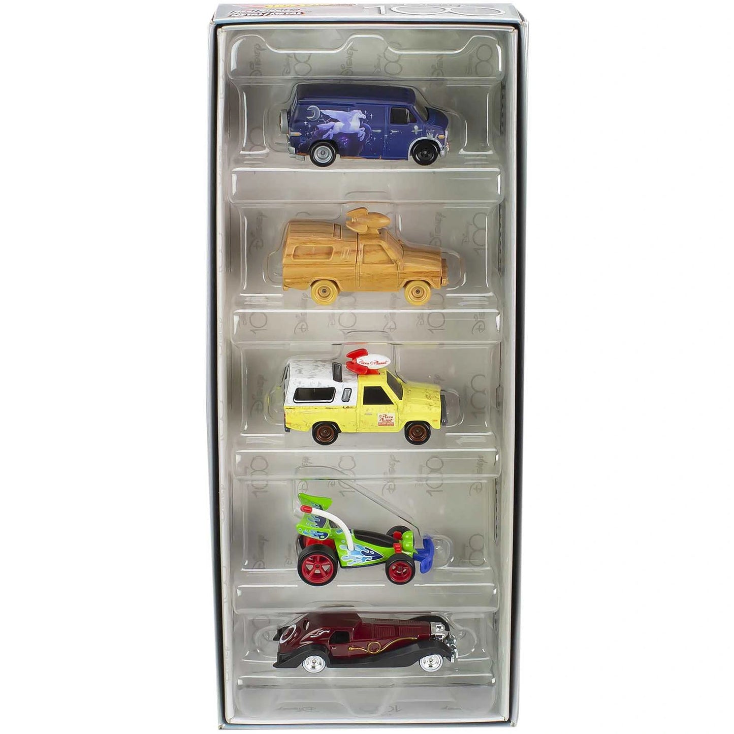 Set 5 masinute Disney 100 - 1/64 Hot Wheels Premium