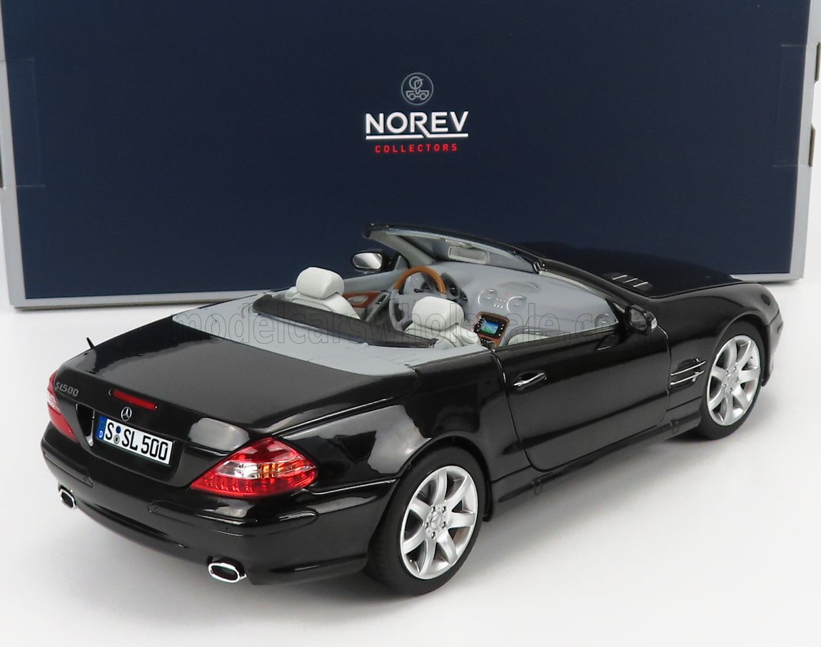 Mercedes-Benz SL 500 2003 negru - 1/18 Norev