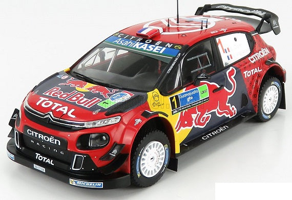 Citroen C3 WRC #1 S.Ogier - J.Ingrassia Winner Rally Mexico 2019 - 1/24 Ixo Models