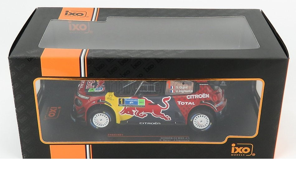 Citroen C3 WRC #1 S.Ogier - J.Ingrassia Winner Rally Mexico 2019 - 1/24 Ixo Models