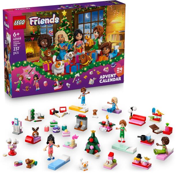 LEGO Friends 42668 - Calendar de advent (237 piese)