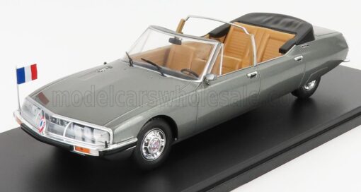 Citroen SM Presidentielle cabriolet 1972 gri - 1/24 Edicola