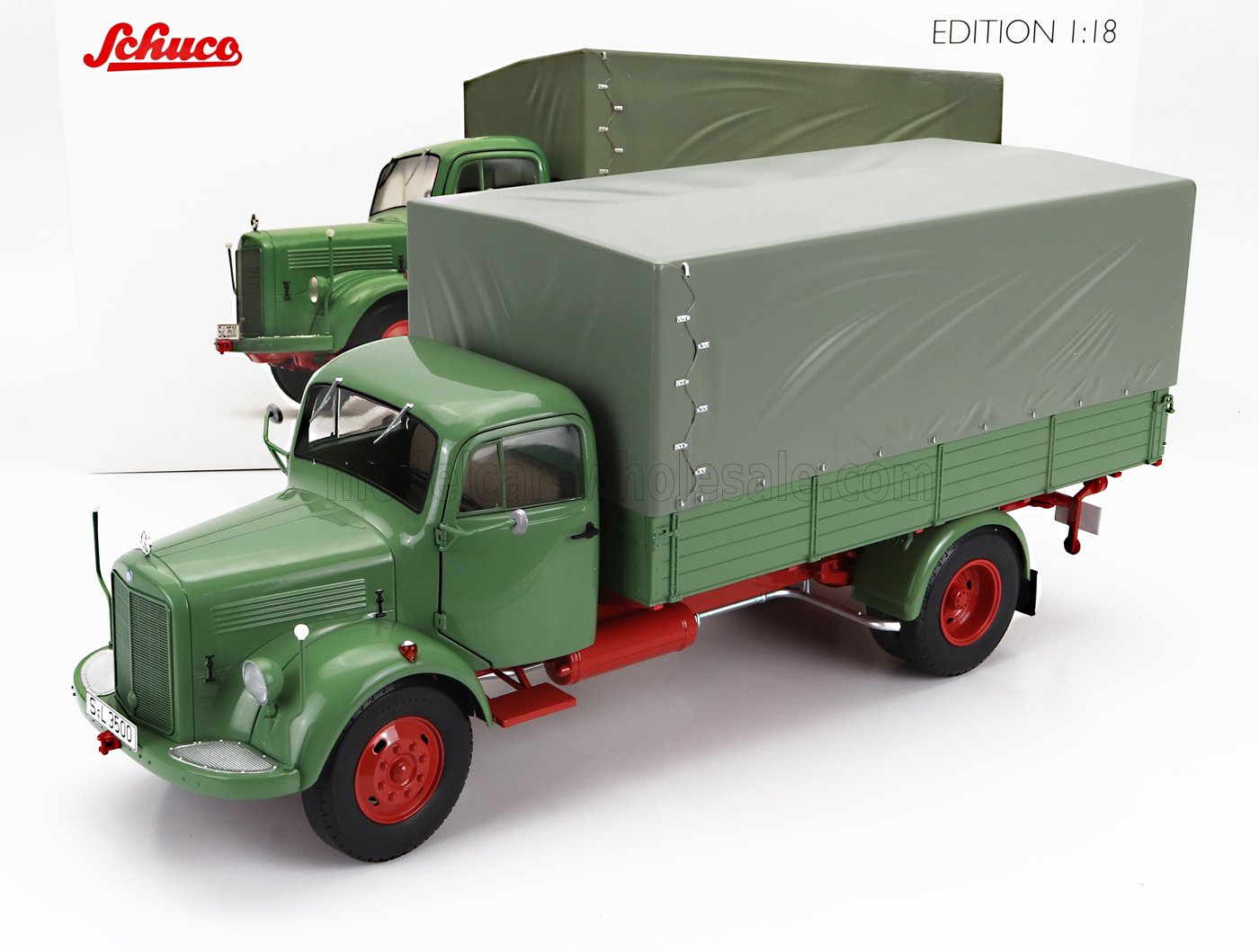 Camion Mercedes-Benz L3500 - 1/18 Schuco